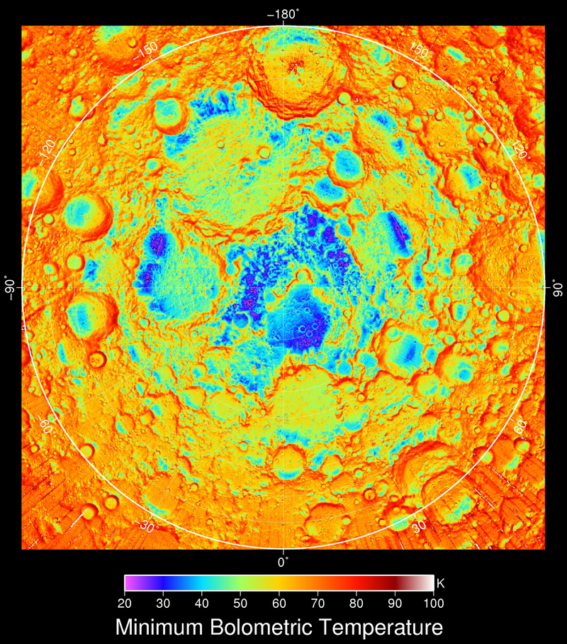Illustration for article titled Data from the Lunar Orbiter Creates Abstract Moon Art